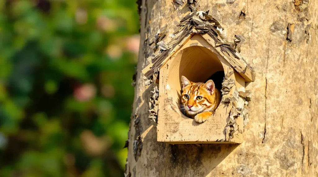 9 astuces pour protéger les nids d'oiseaux du jardin contre les chats de passage